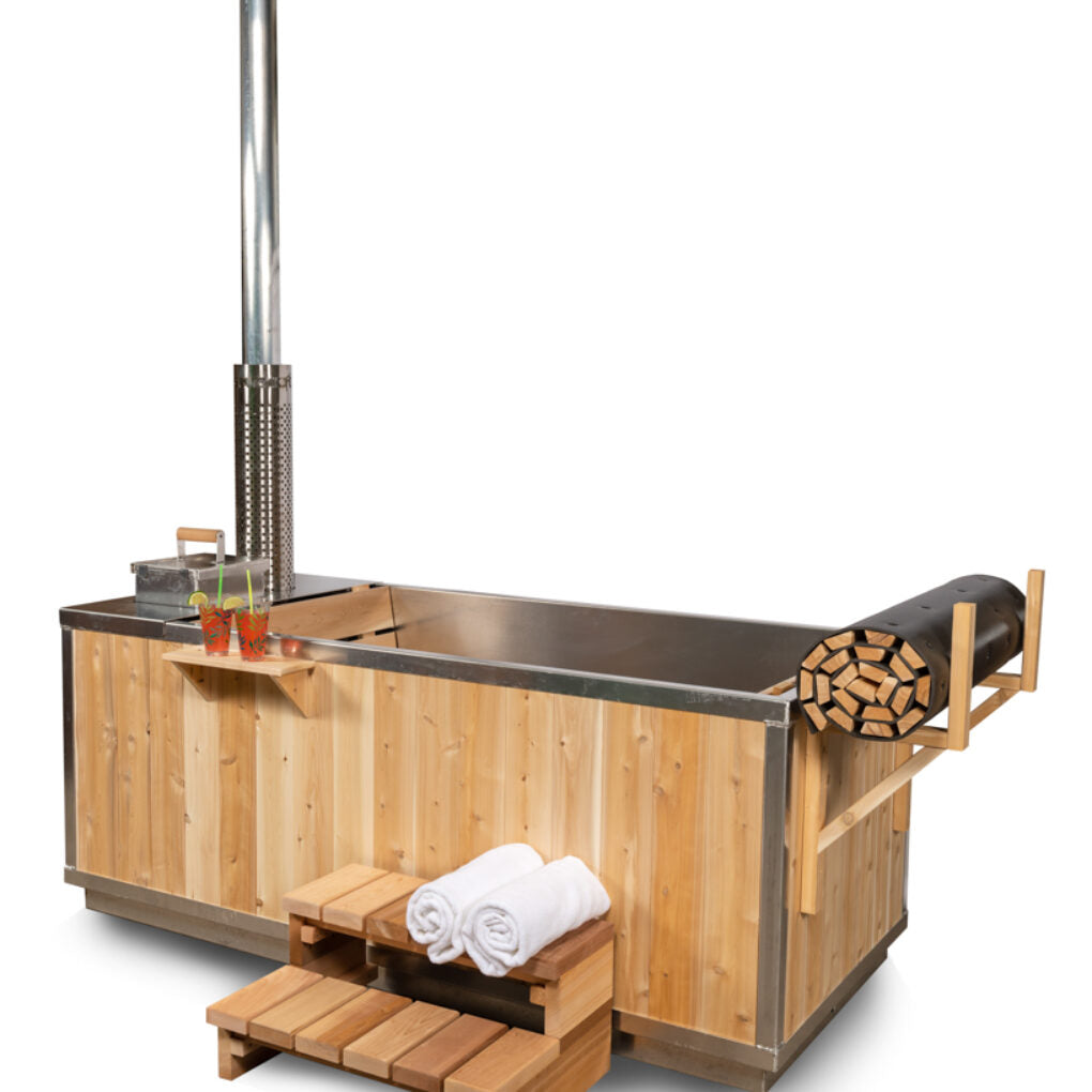 The Starlight Wood Burning Hottub by Leisurecraft