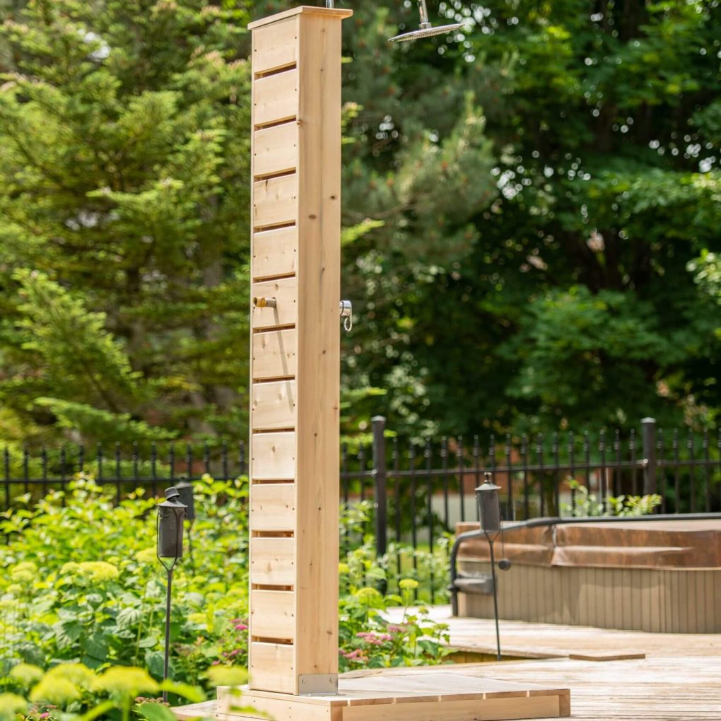Canadian Timber Sierra Pillar Shower by Leisurecraft