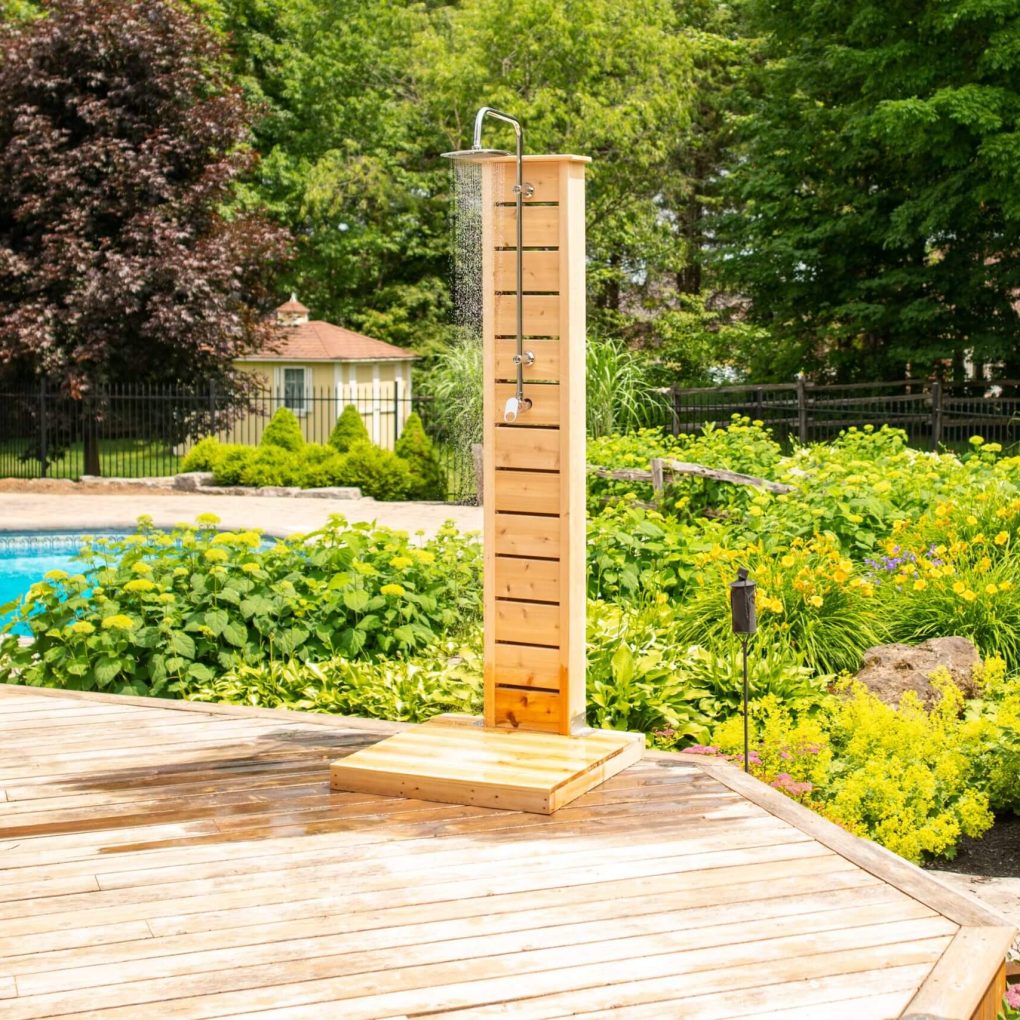 Canadian Timber Sierra Pillar Shower by Leisurecraft