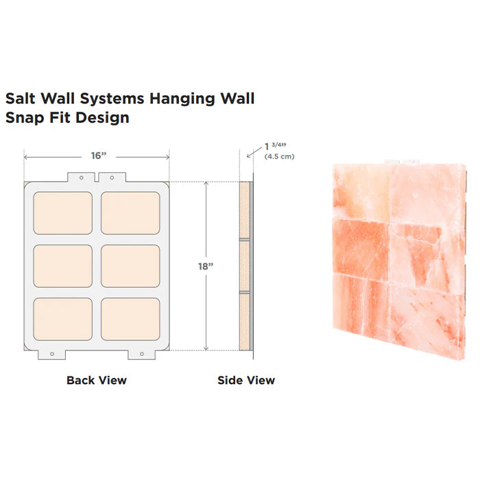 PINK Himalayan Salt Wall Panels by Scandia