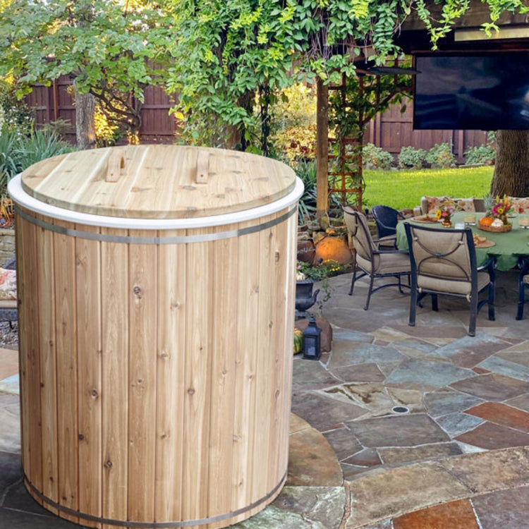 Cold Plunge Tubs and Tiki Bars