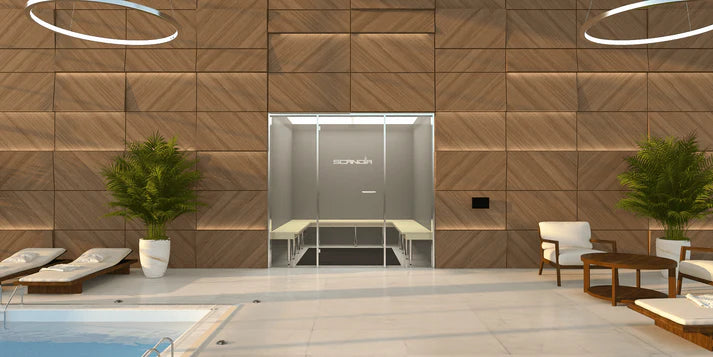 Advanced Hybrid Steam Room by Scandia