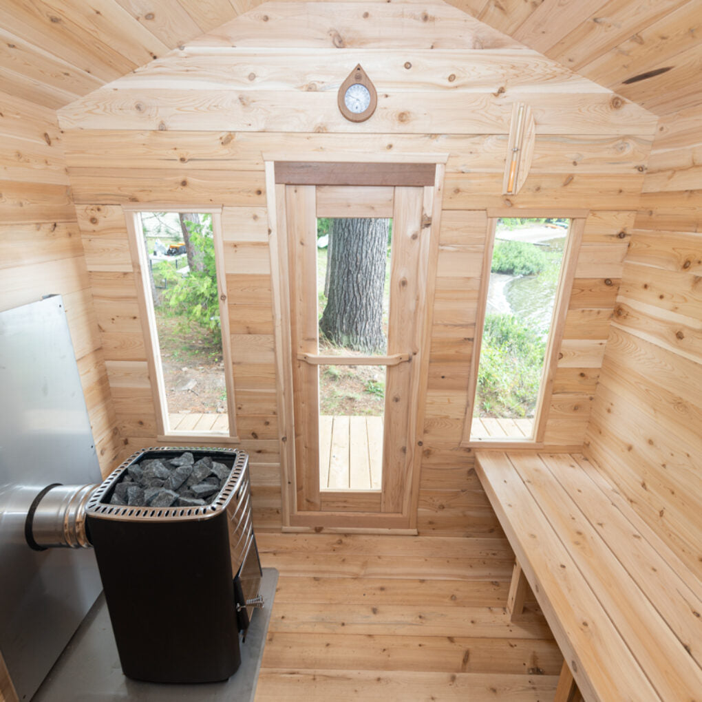 Georgian Cabin Sauna by Leisurecraft (Wood Burning)