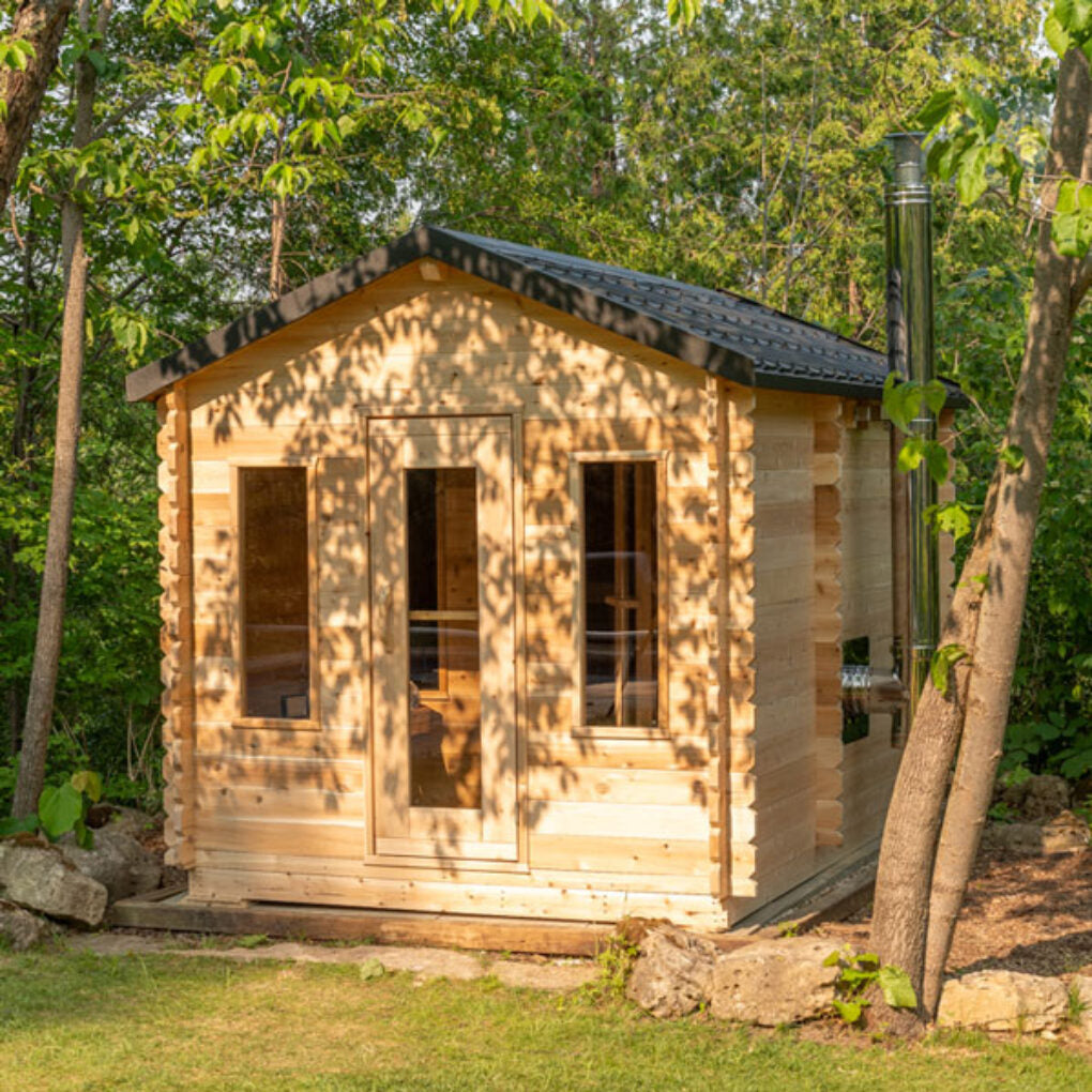 Georgian Cabin Sauna with Changeroom by Leisurecraft