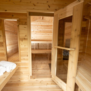 Georgian Cabin Sauna with Changeroom by Leisurecraft