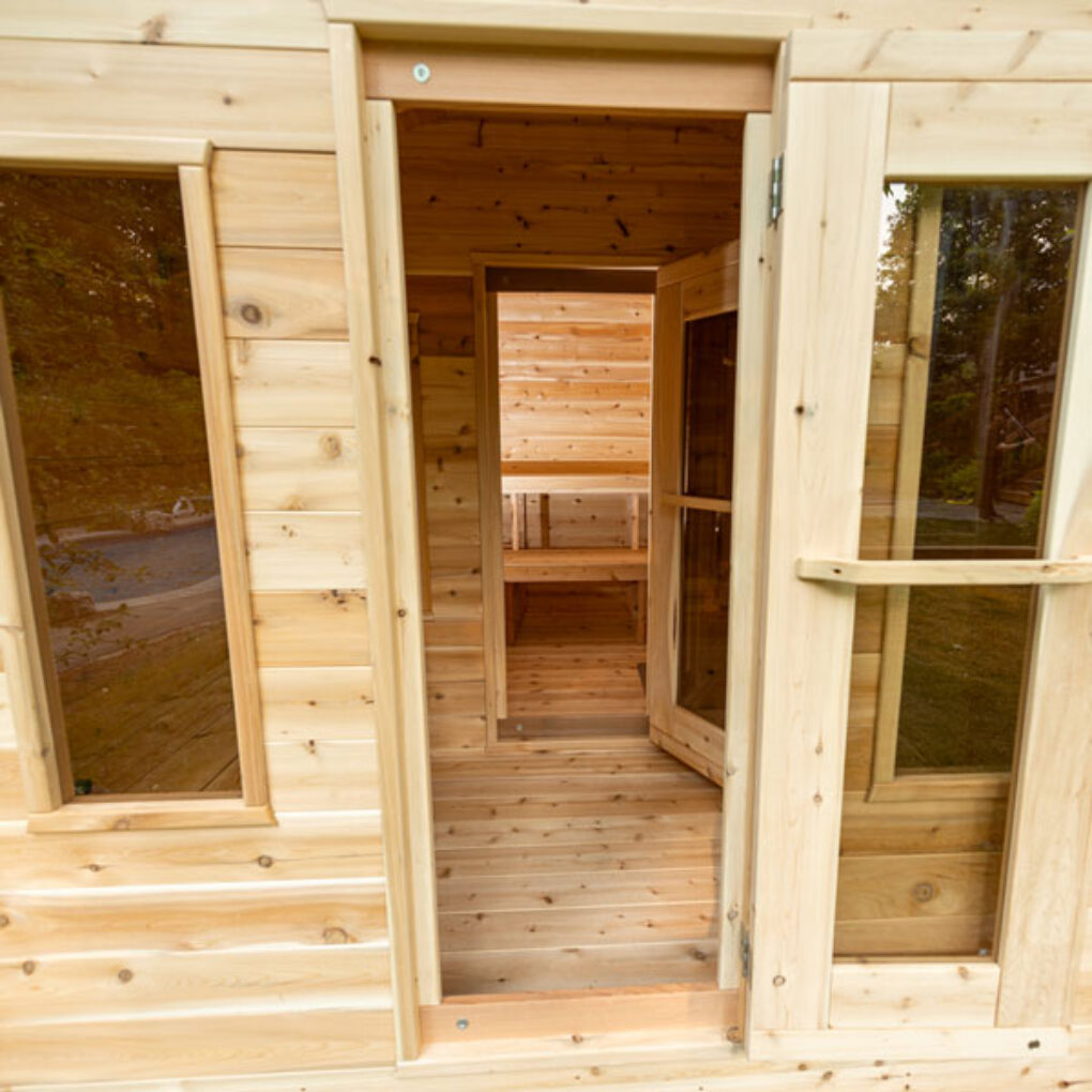 Georgian Cabin Sauna with Changeroom by Leisurecraft