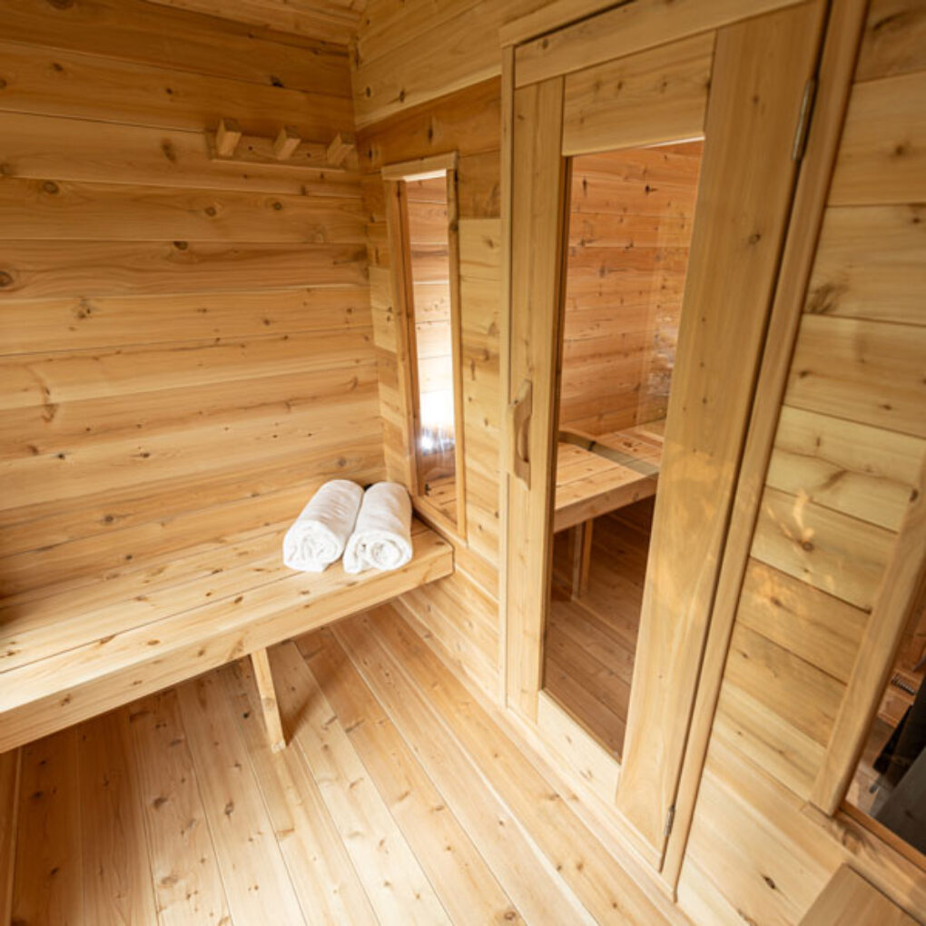 Georgian Cabin Sauna with Changeroom by Leisurecraft