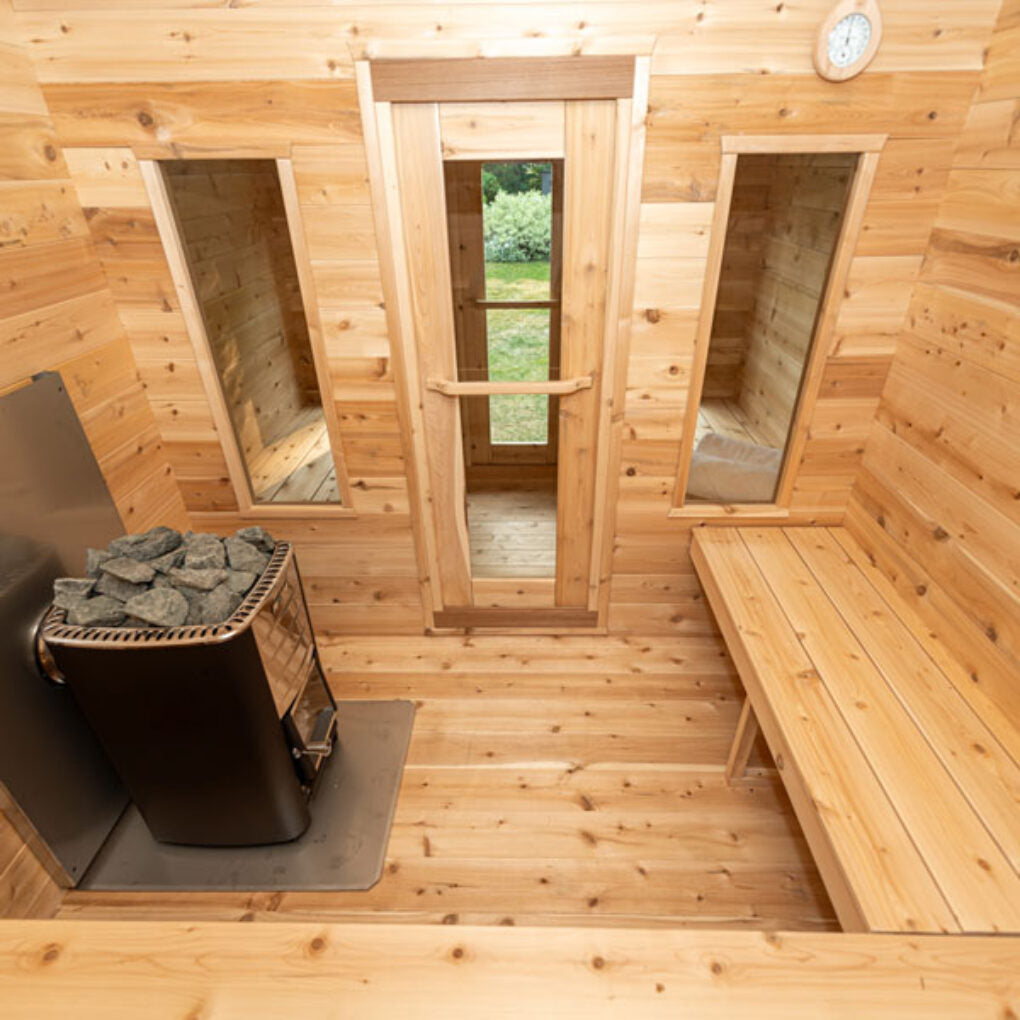 Georgian Cabin Sauna with Changeroom by Leisurecraft