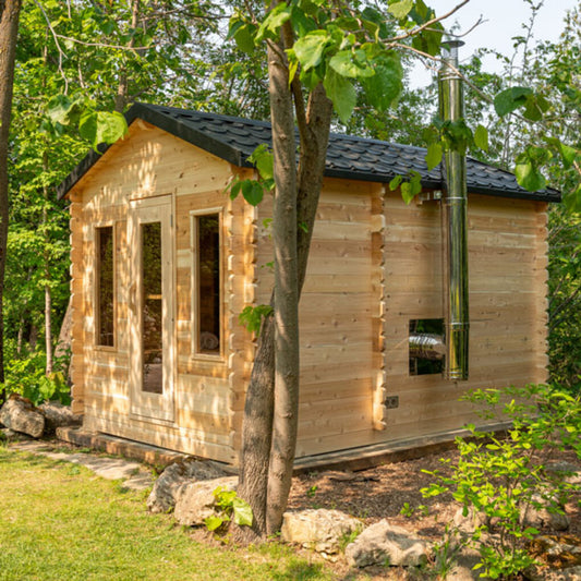 Georgian Cabin Sauna with Changeroom by Leisurecraft