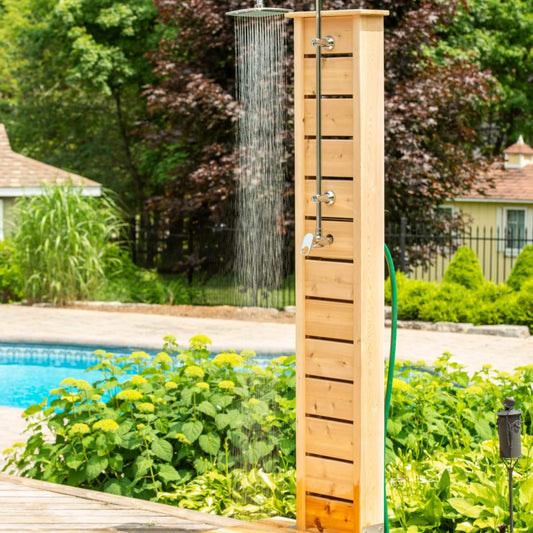 Canadian Timber Sierra Pillar Shower by Leisurecraft