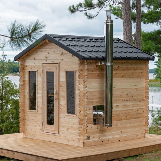 Georgian Cabin Sauna by Leisurecraft (Wood Burning)